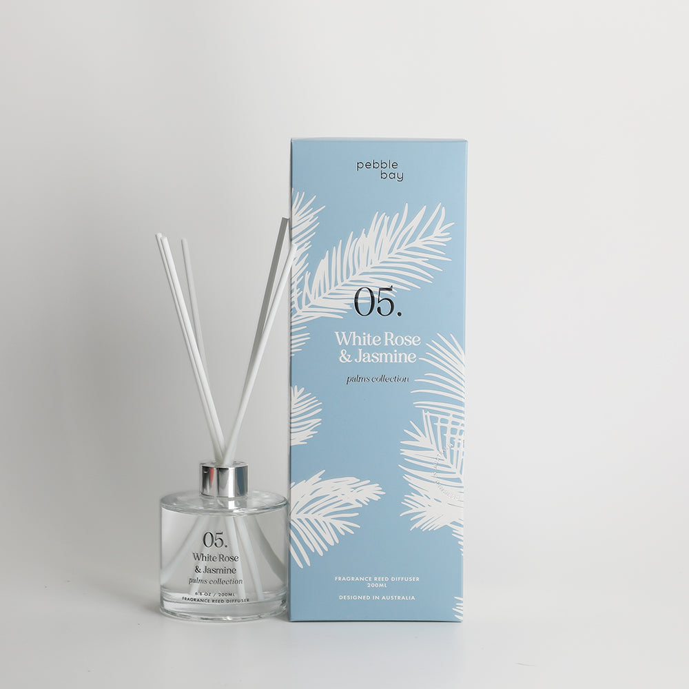 Pebble Bay 05 White Rose & Jasmine Diffuser 200ml