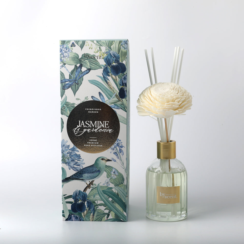 Jasmine & Gardenia 200ml Diffuser By Scents Aviary