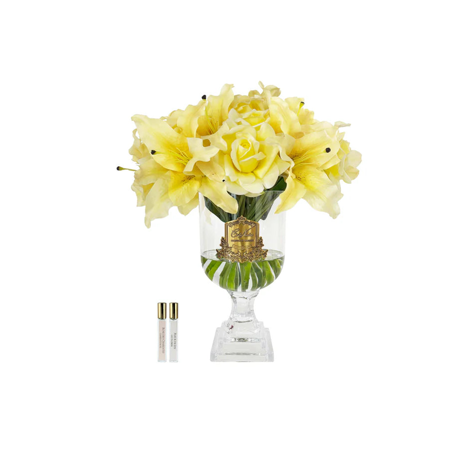 Versailles Lilies & Roses - Yellow