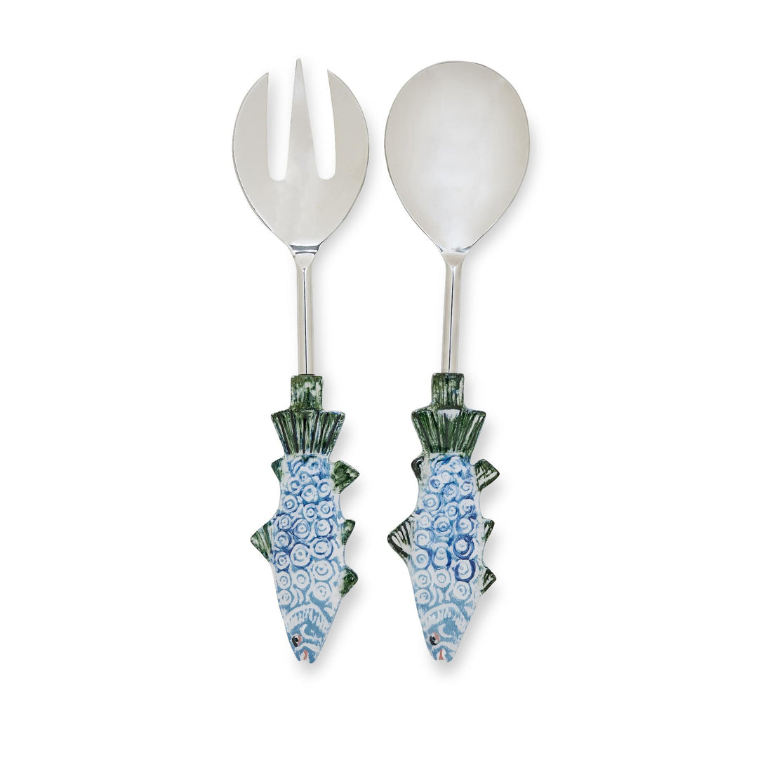 Fish Salad Server Set L27Xw7.5cm