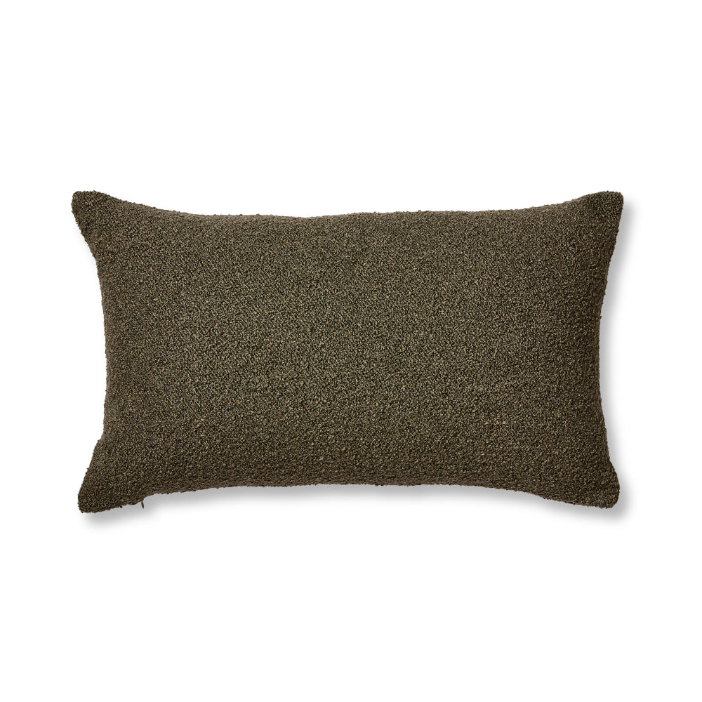 Kenzo Olive Boucle Cushion 30X50cm