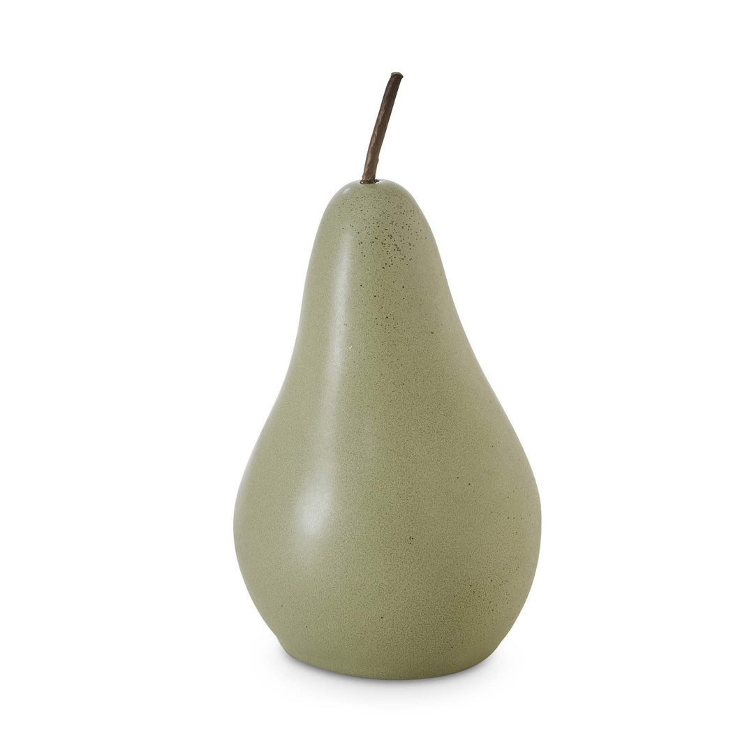 Bosc Pear Green Large D10.6Xh21.5Cm