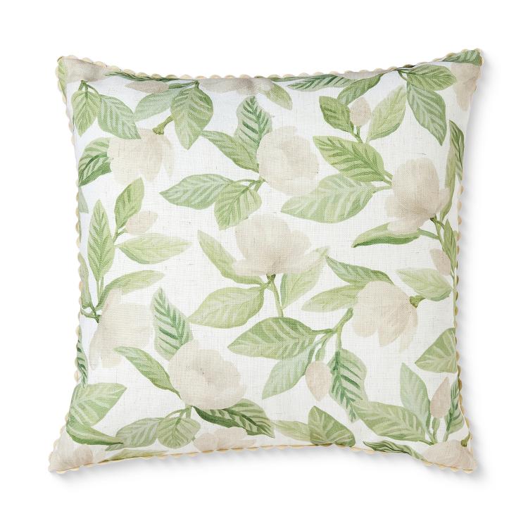 Magnolia Tree Green Cushion 50Cm