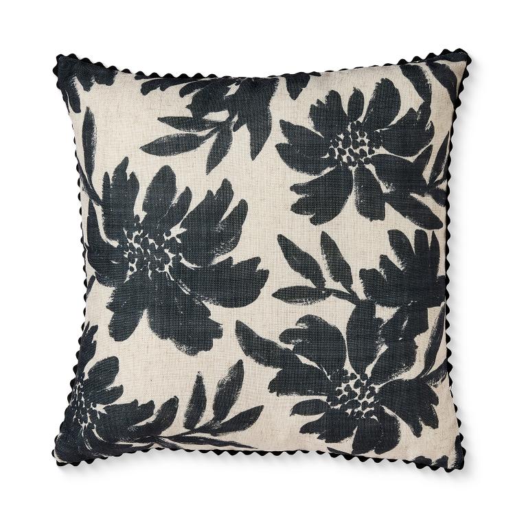 Eve Black Cushion 50Cm