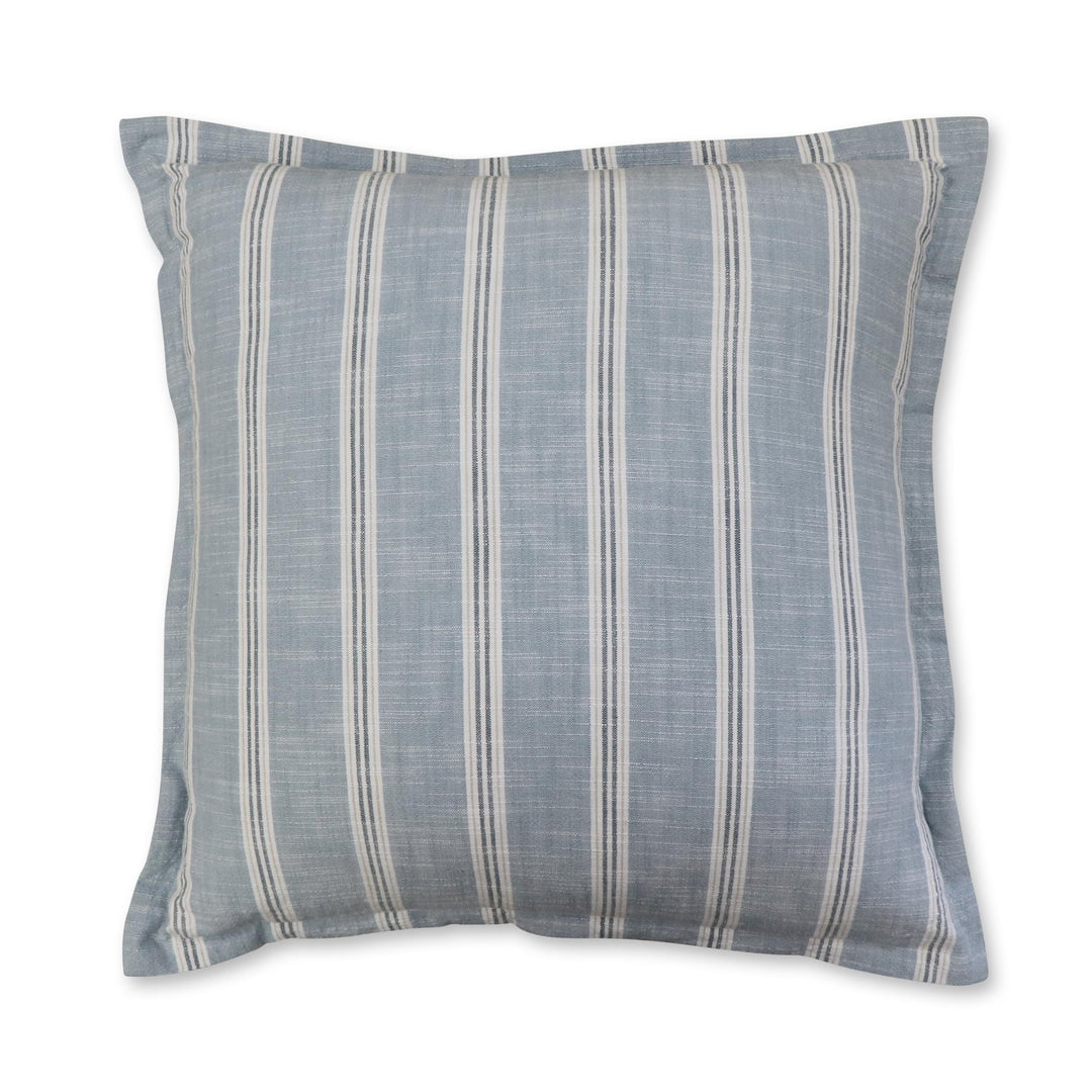 Sylvan Blue Stripe Cushion 50Cm