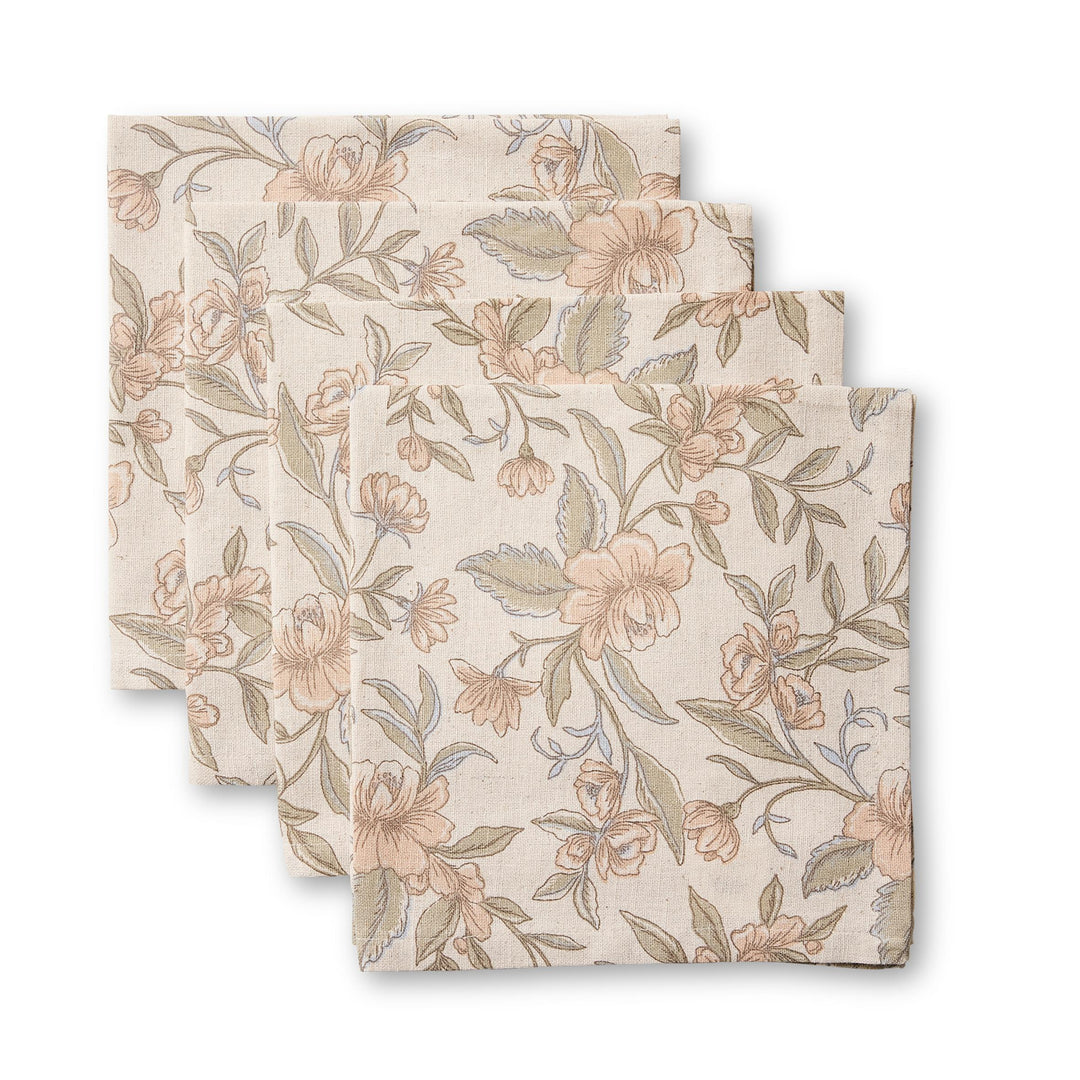 Amelia Floral Napkin Set Of 4 - 45X45cm