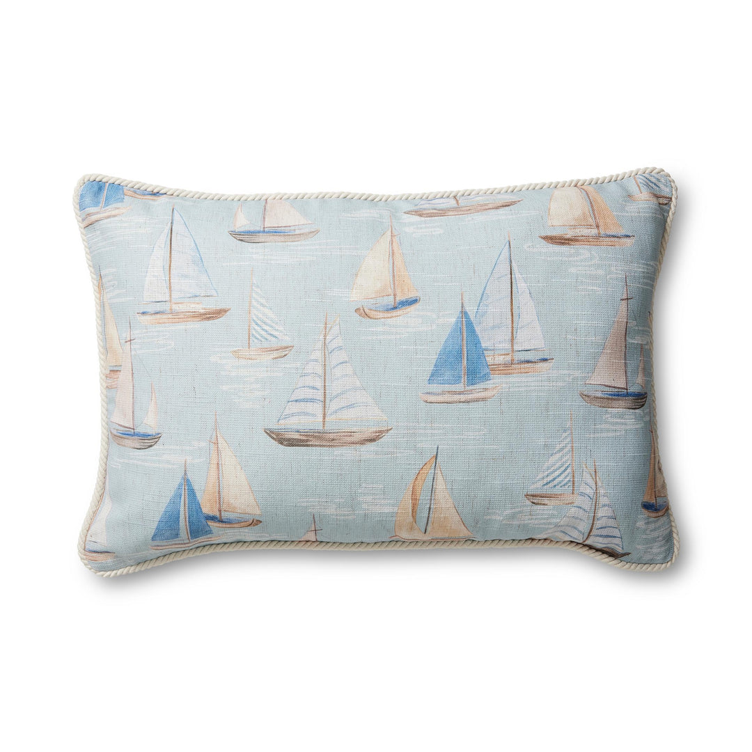 Sail Boats Blue Cushion 40X60cm