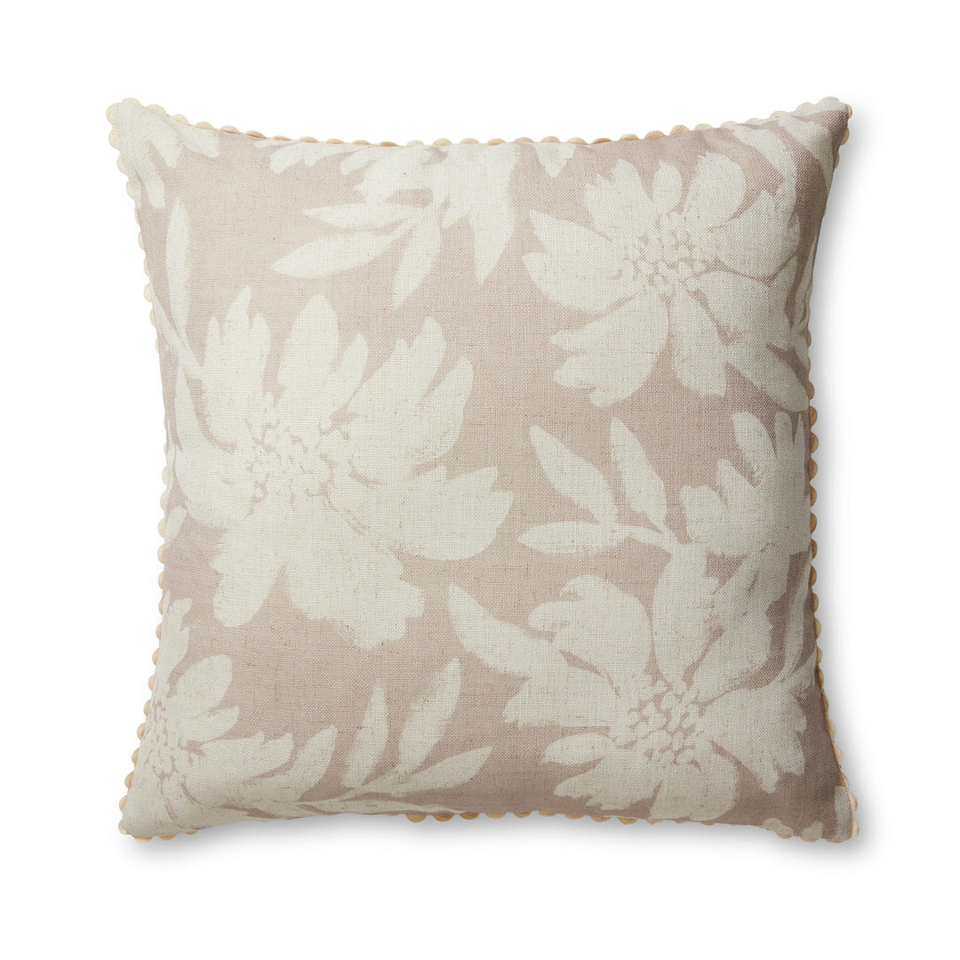 Eve Floral Neutral Cushion 50cm