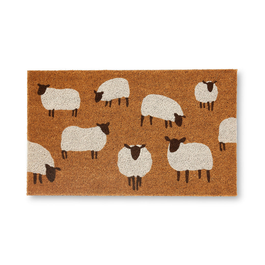 Flock Of Sheep Doormat 45X75Cm