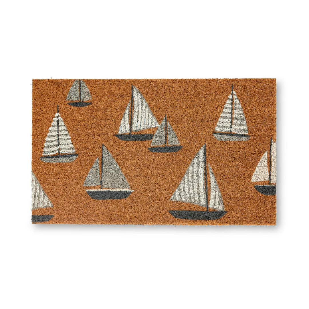 Sailing Boats Doormat 45X75cm