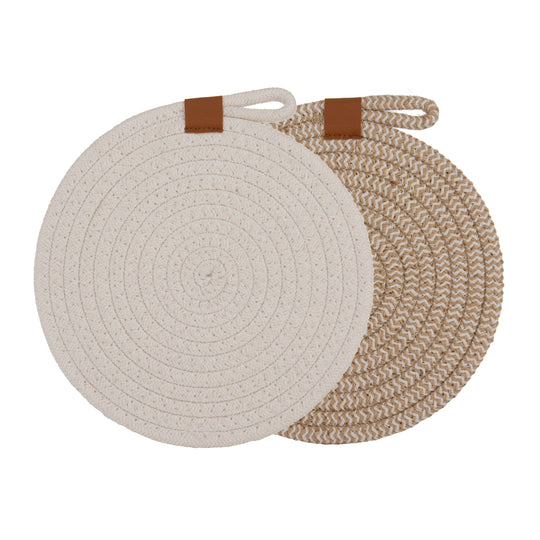 Nash White Set of 2 Trivet