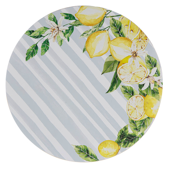 Hardboard Capri Round 4pk Placemat
