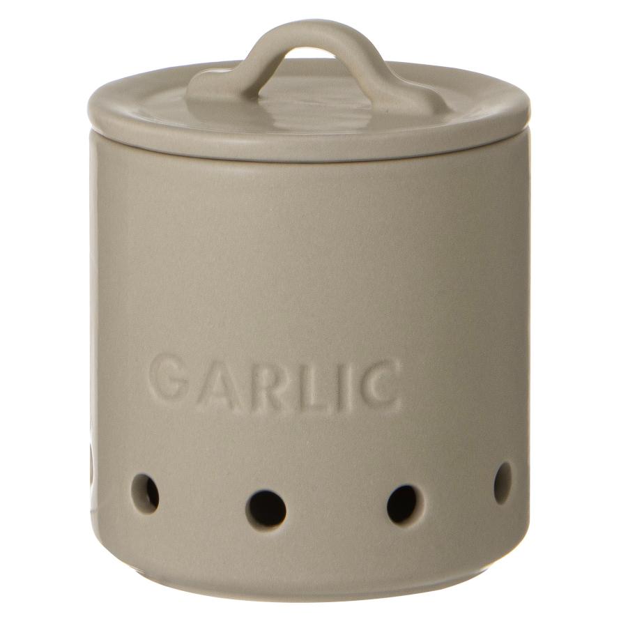 Essentials Stone Garlic Vault 10x10x10cm