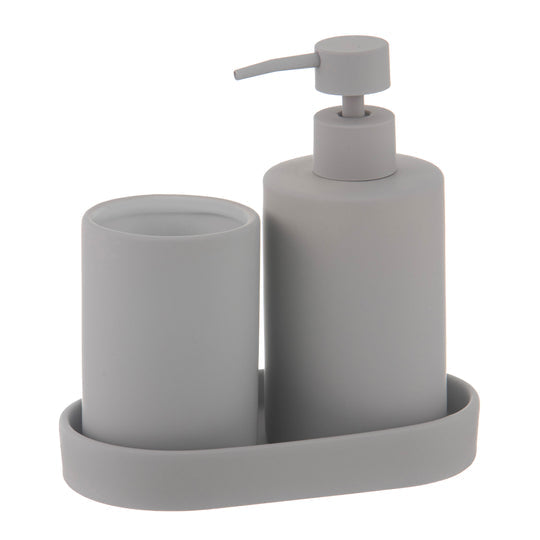 Essentials Stone 3pc Bathroom/Kitchen Set
