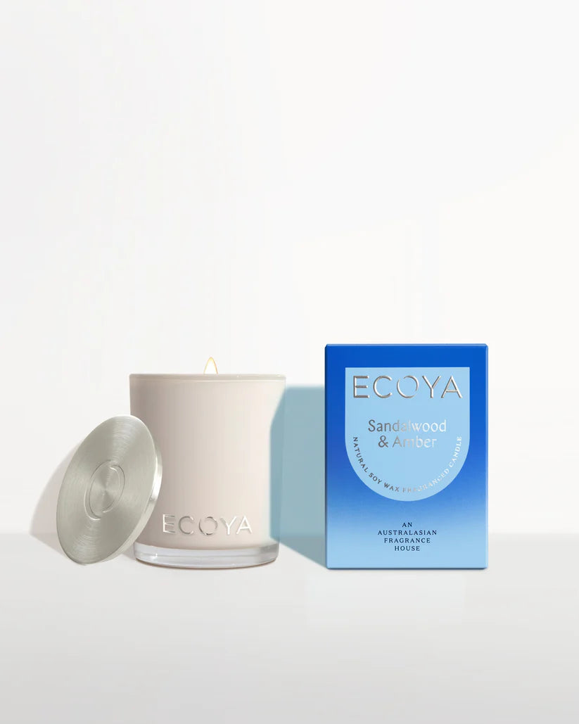 Ecoya Sandalwood & Amber Mini Madison Candle 80G