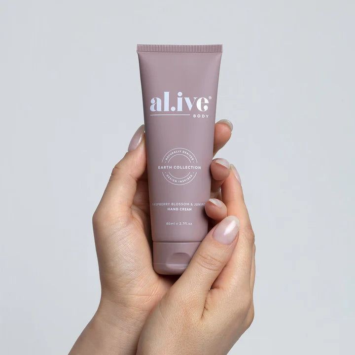 Al.ive Body Hand Cream - Raspberry Blossom & Juniper
