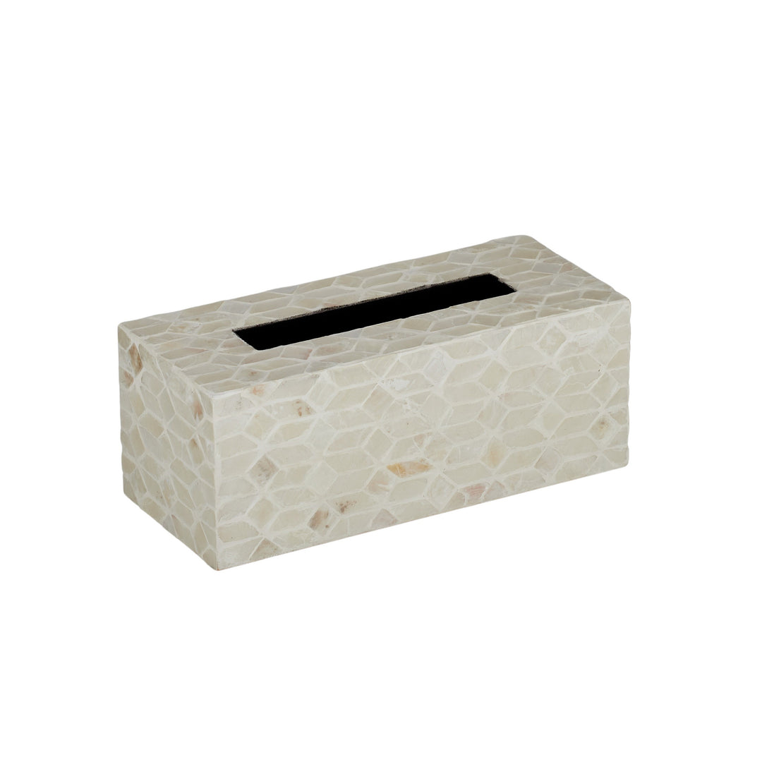 Belle Inlay Tissue Box 25.5x11x10cm Ivo