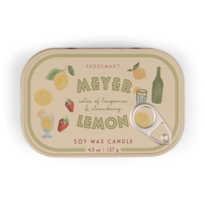 Bistro 4.5Oz Printed Tin Meyer Lemon
