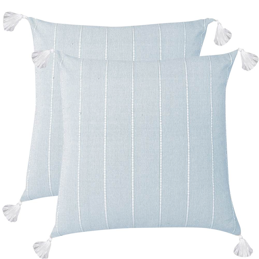 Jessy Blue Cushion 50cm