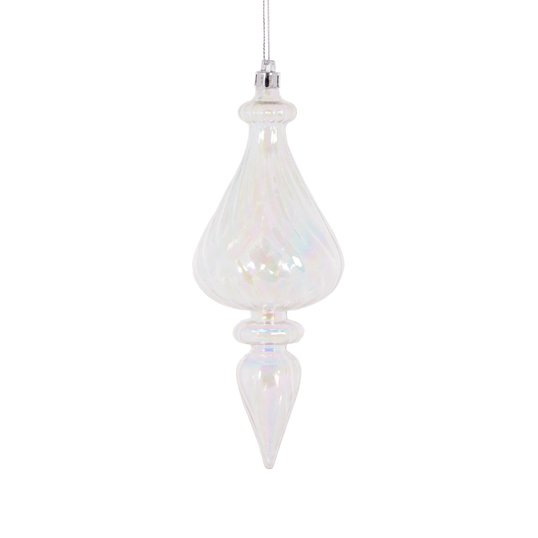 Iridescent Bulb Finial 12.5 x 12.5 x 16.5 cm