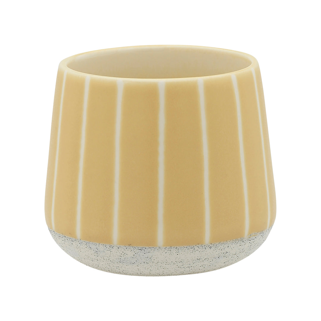 Ecology Hull Stripe Cuddle Mug 270ml Lemon