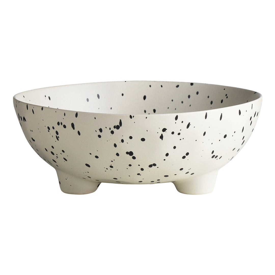 Ecology Speckle Bowl with Chunky Legs Polka