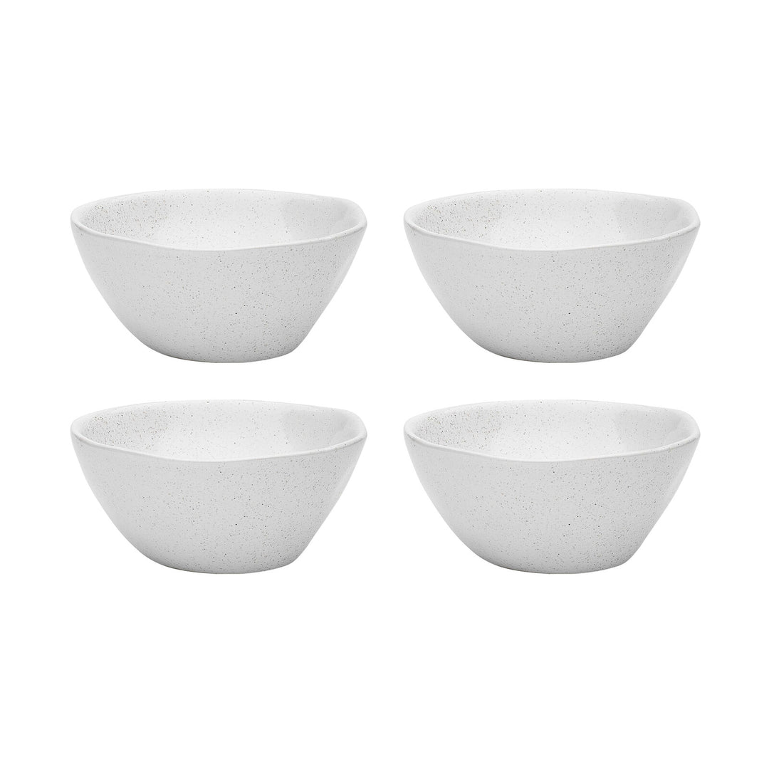 Ecology Speckle Dip Bowls Set of 4 Milk