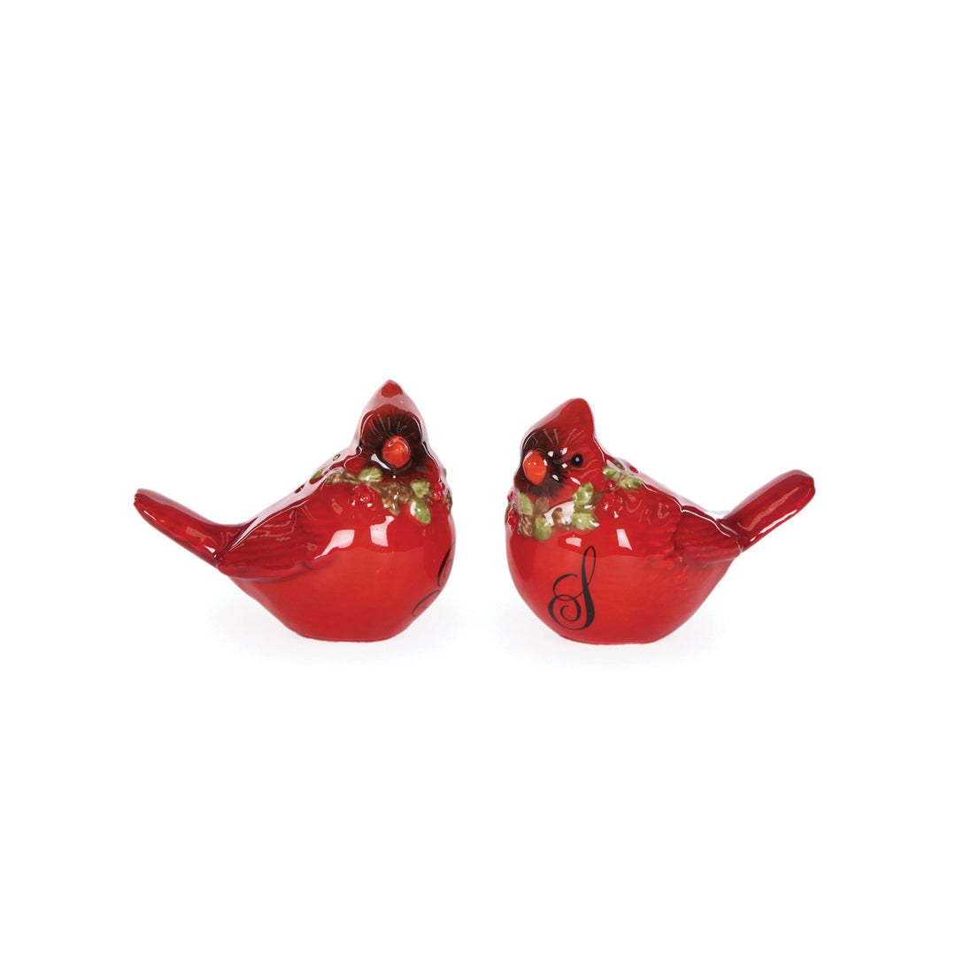 Cardinal Salt And Pepper Shakers 8.3x4.6x6cm