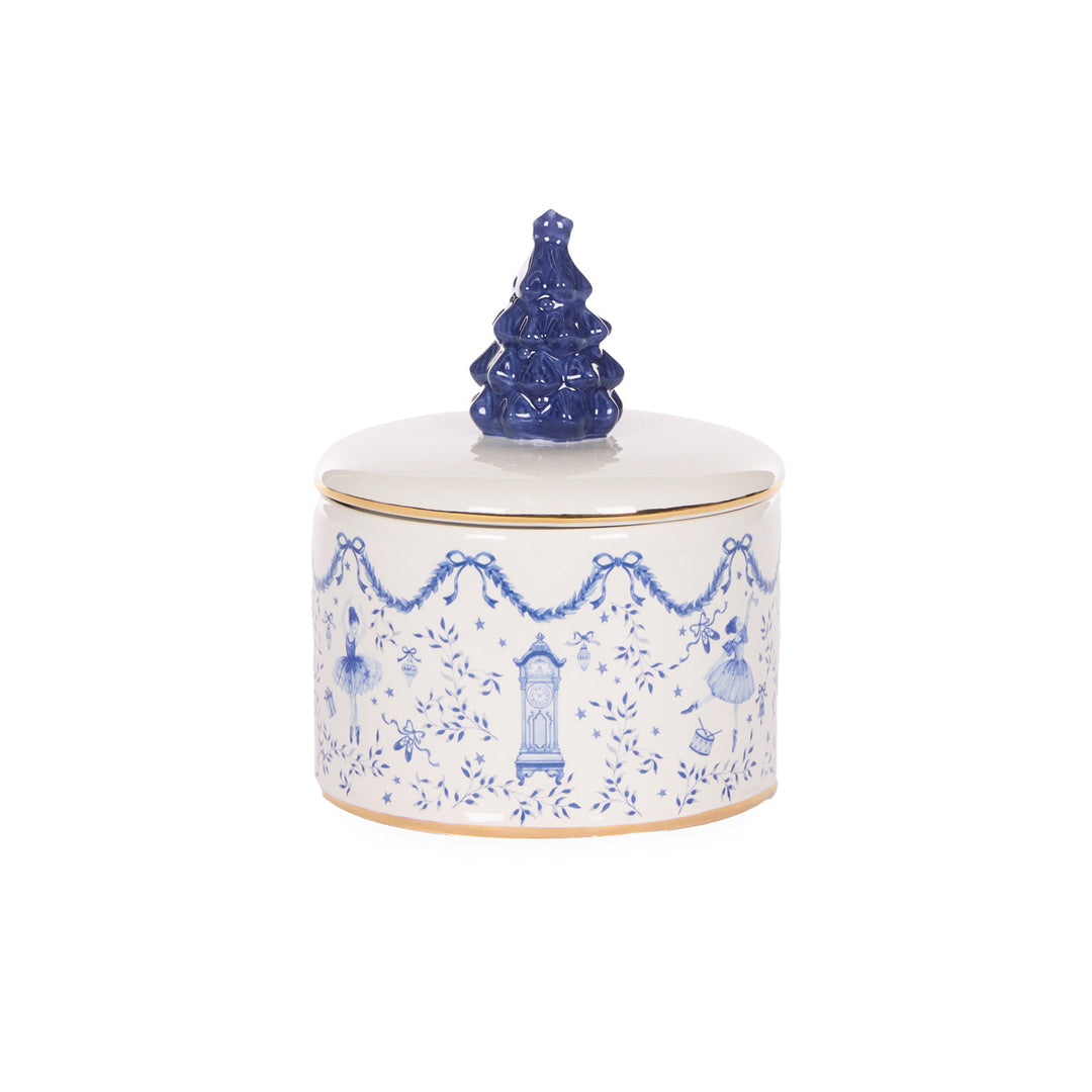 Nutcracker Wonderland Trinket Box 15.6x15.6x19cm