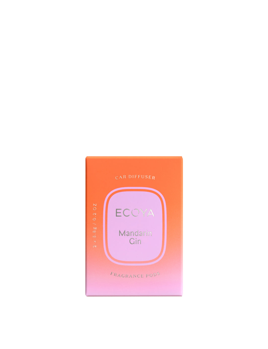 Ecoya Mandarin Gin Car Diffuser Refill