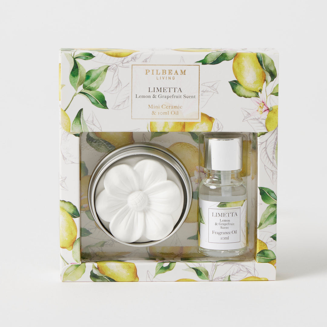 Limetta Scented Disc Gift Set - Lemon & Grapefruit Scent