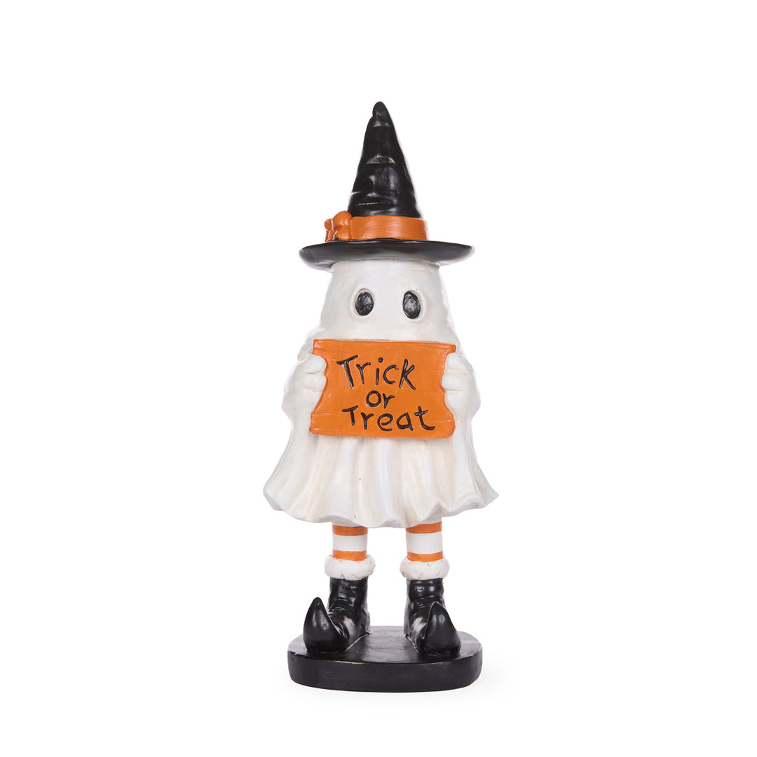 Trick Or Treat Ghost In Boots