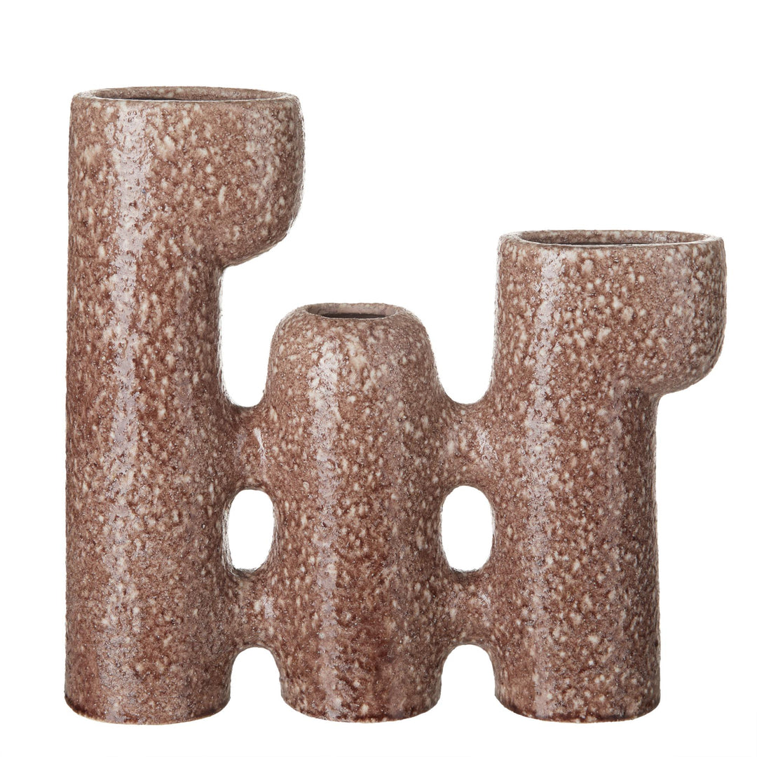Zephyr Vessel 8.5x31.5x33.5cm Brown