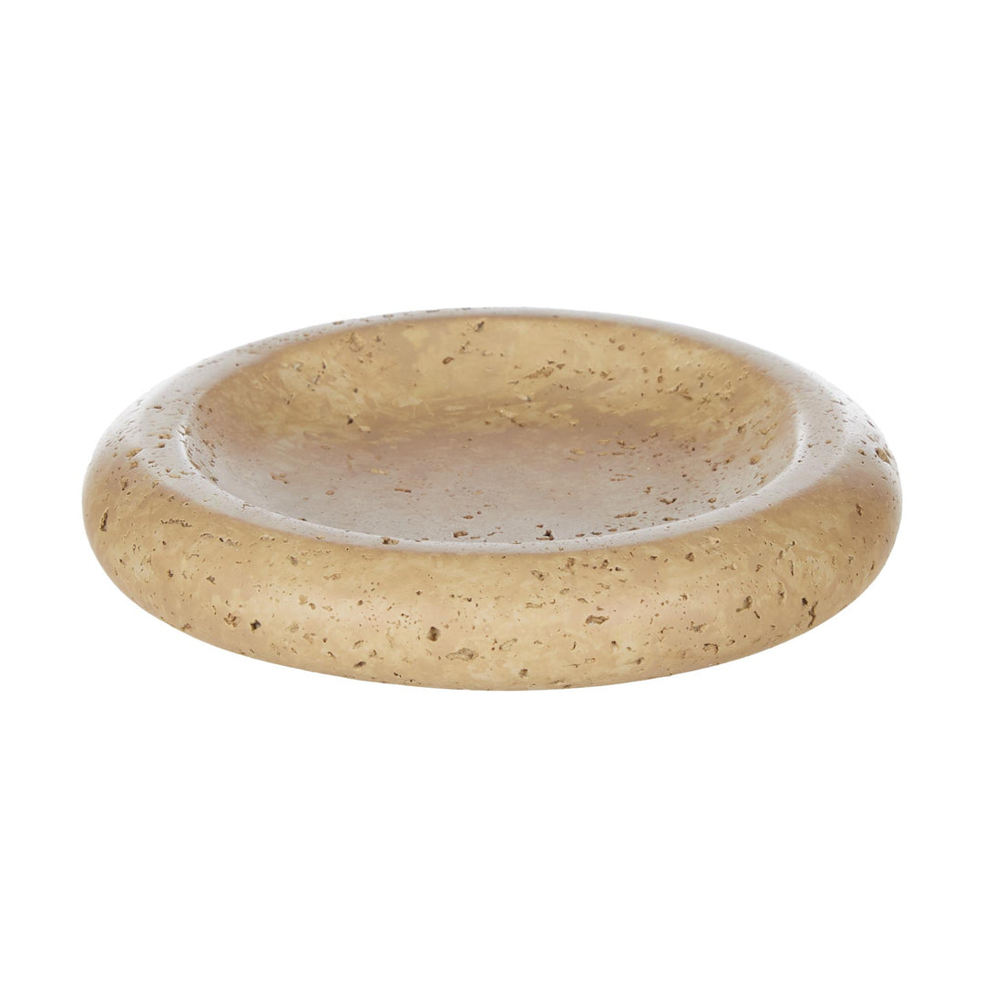 Norma Rounded Tray 11x11x2cm Natural