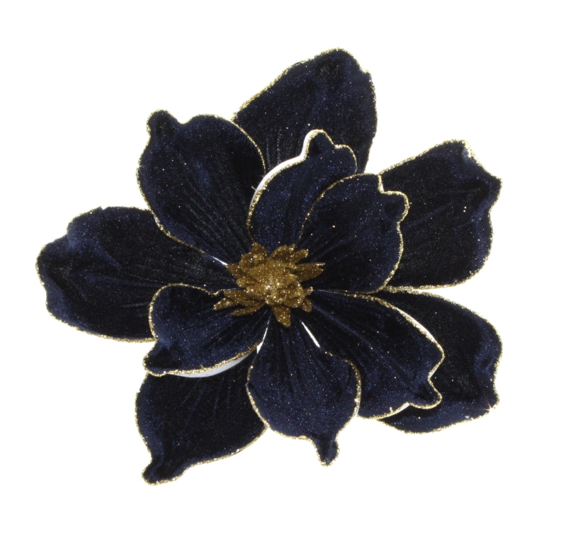 Midnight Blue Clip On Magnolia 21cm