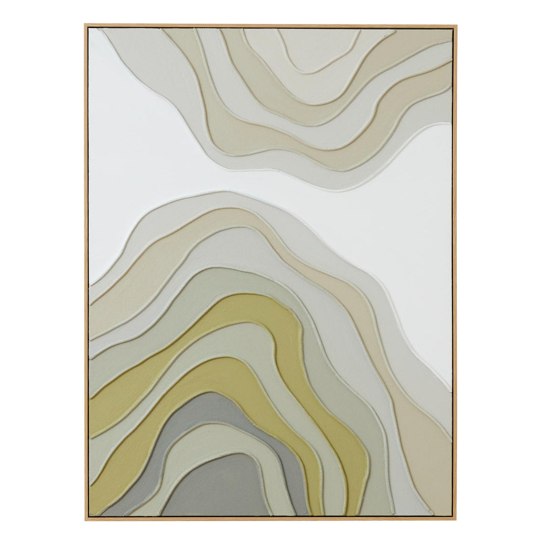 Yumi Nat Frame Oil Painting 90x120cm