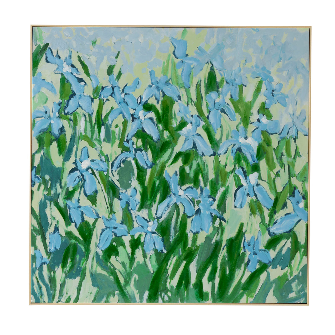 Sussex Nat Frame Oil Painting 100x100cm