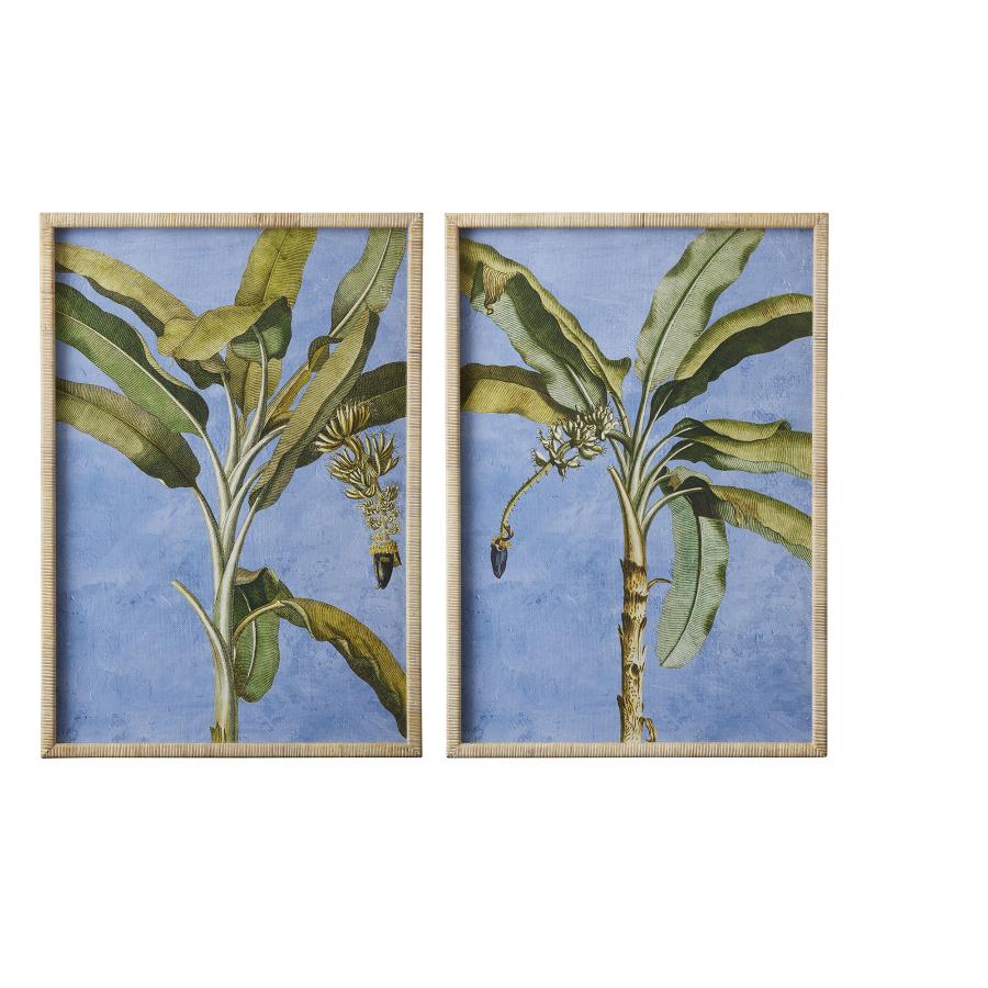 Azul Frame Glass Print 70x100cm 2 Asst