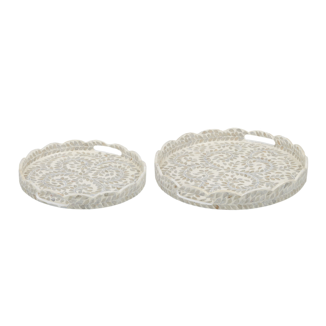 Gigi Large Inlay Tray 40x5cm Natural