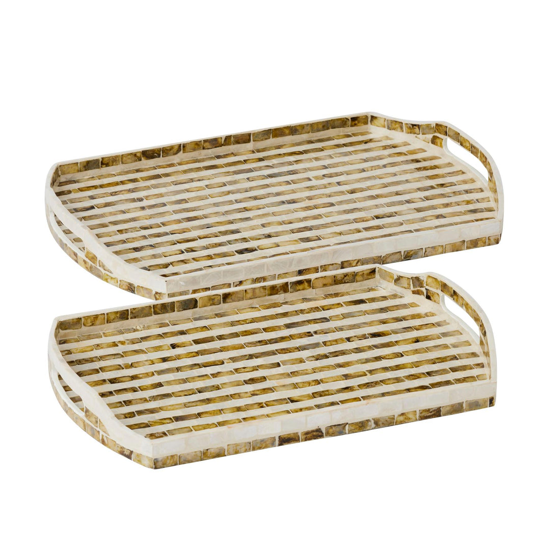 Salerno Inlay Tray Large Olive 51x35cm