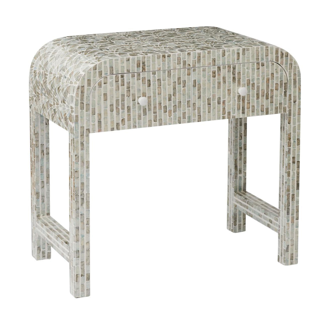 Aria Inlay Console 81x44x76cm Blue
