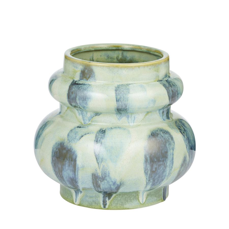 Wilder Ceramic Pot 27x24.5cm Green/Blue