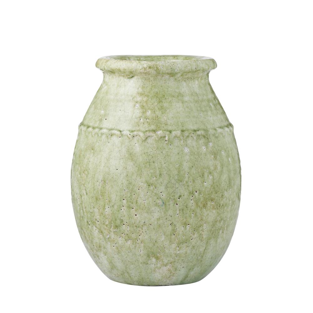 Toledo Cer Vase Pistachio 25.5x34cm