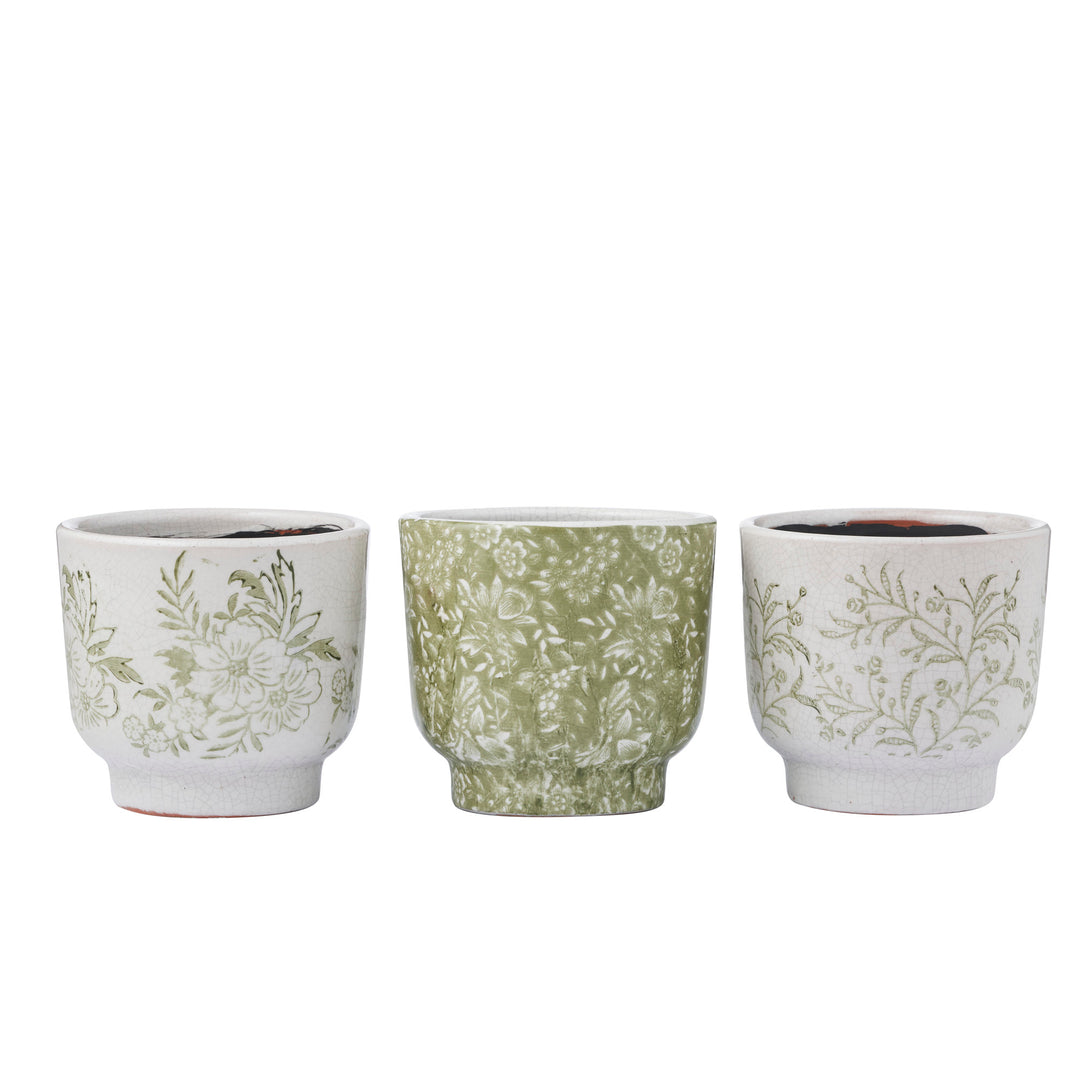Chiswick Ceramic Pot Assorted 13.5x12cm