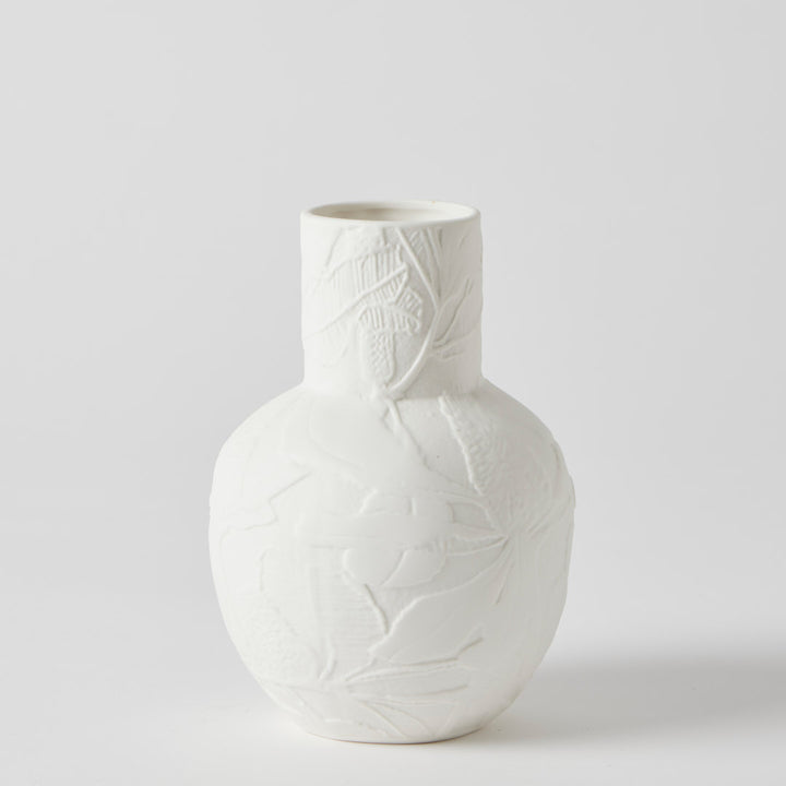 Banksia Round Vase Small - White