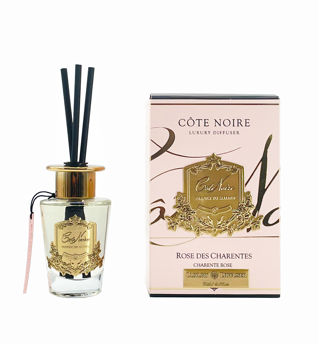 Charante Rose Votive Diffuser Gold