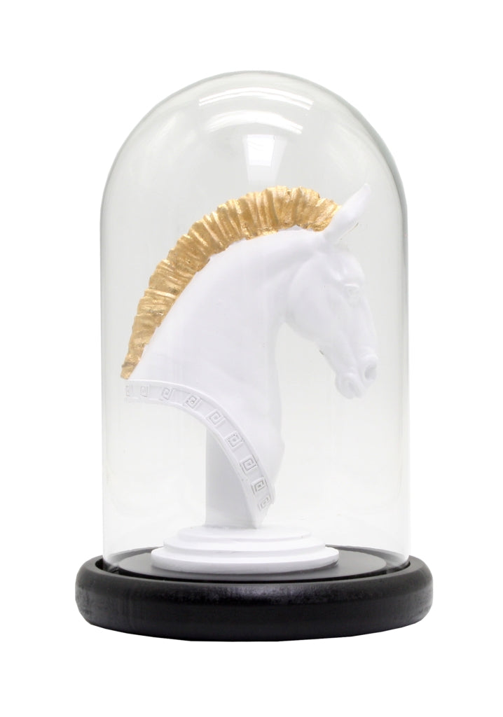 Cloche Knight White 22cm