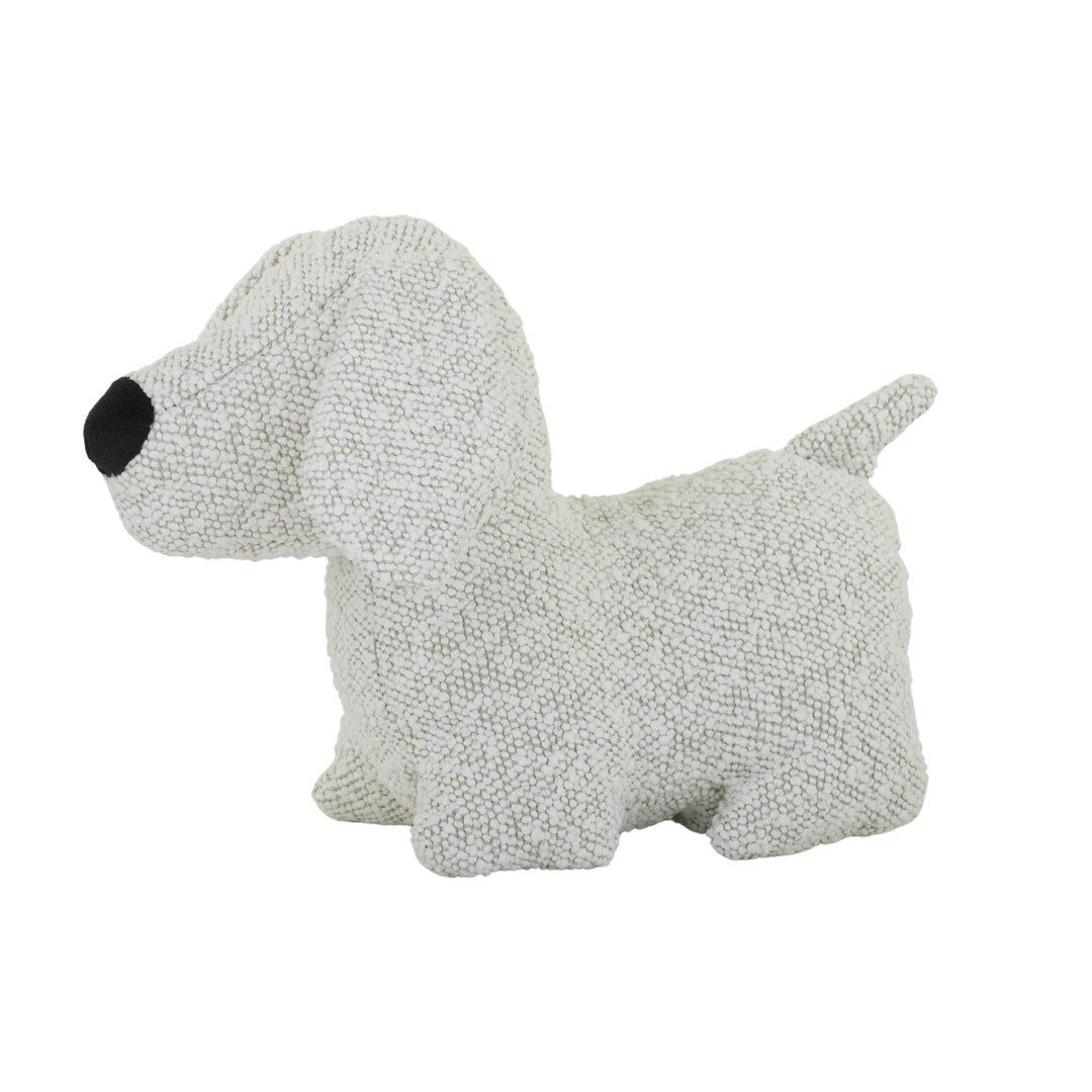 Boo Boucle Door Stop 12x23.5x20cm Ivory