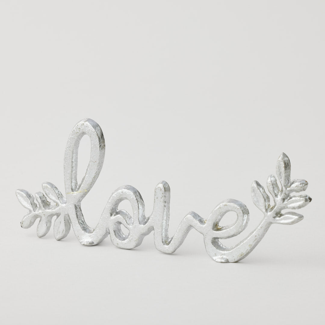 Love Sculpture Silver