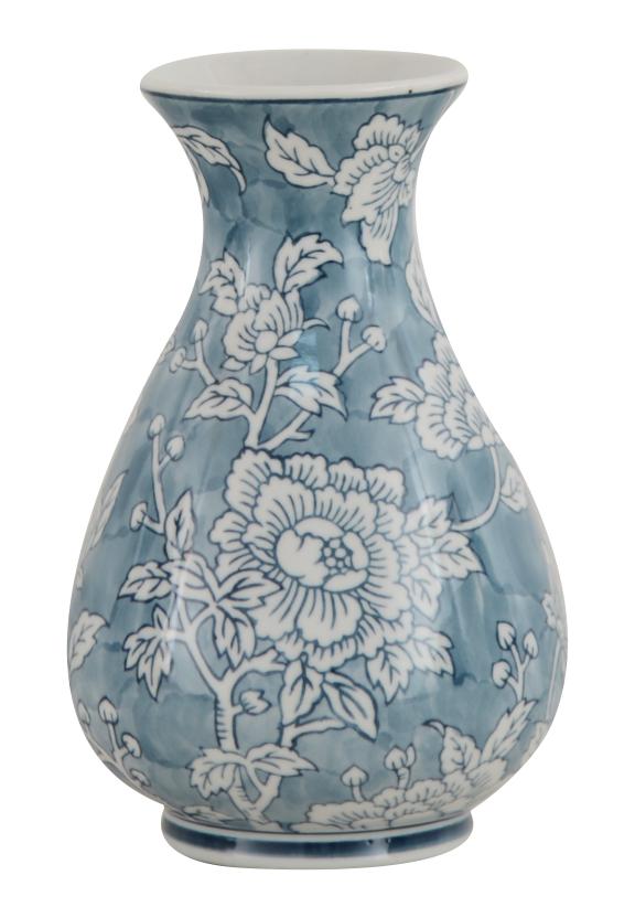 Bloom Vase Blue 20cm